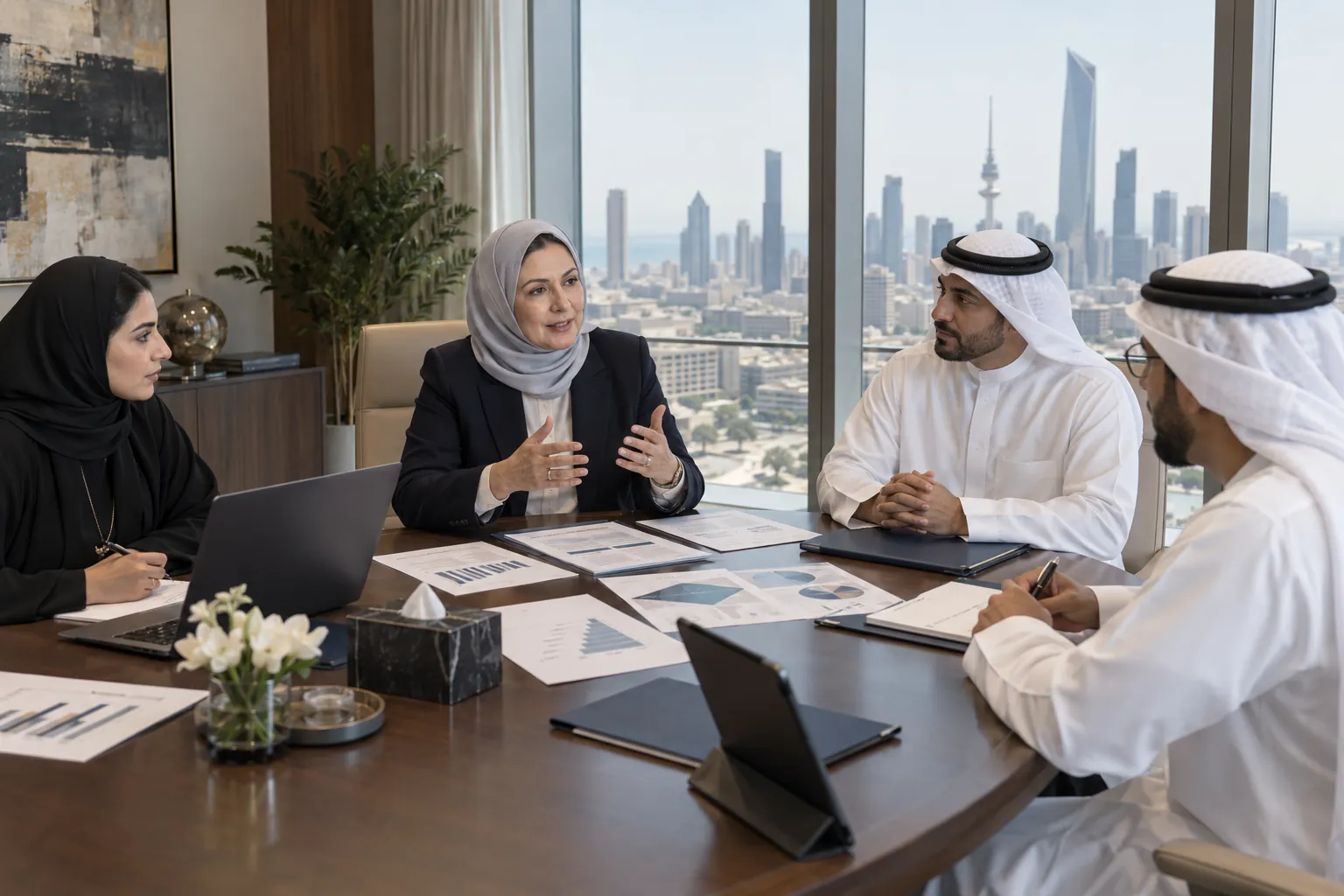 اجتماع الإدارة العليا لمراجعة نظام الإدارة